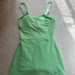 Alo Yoga Green Workout Exercise Dress